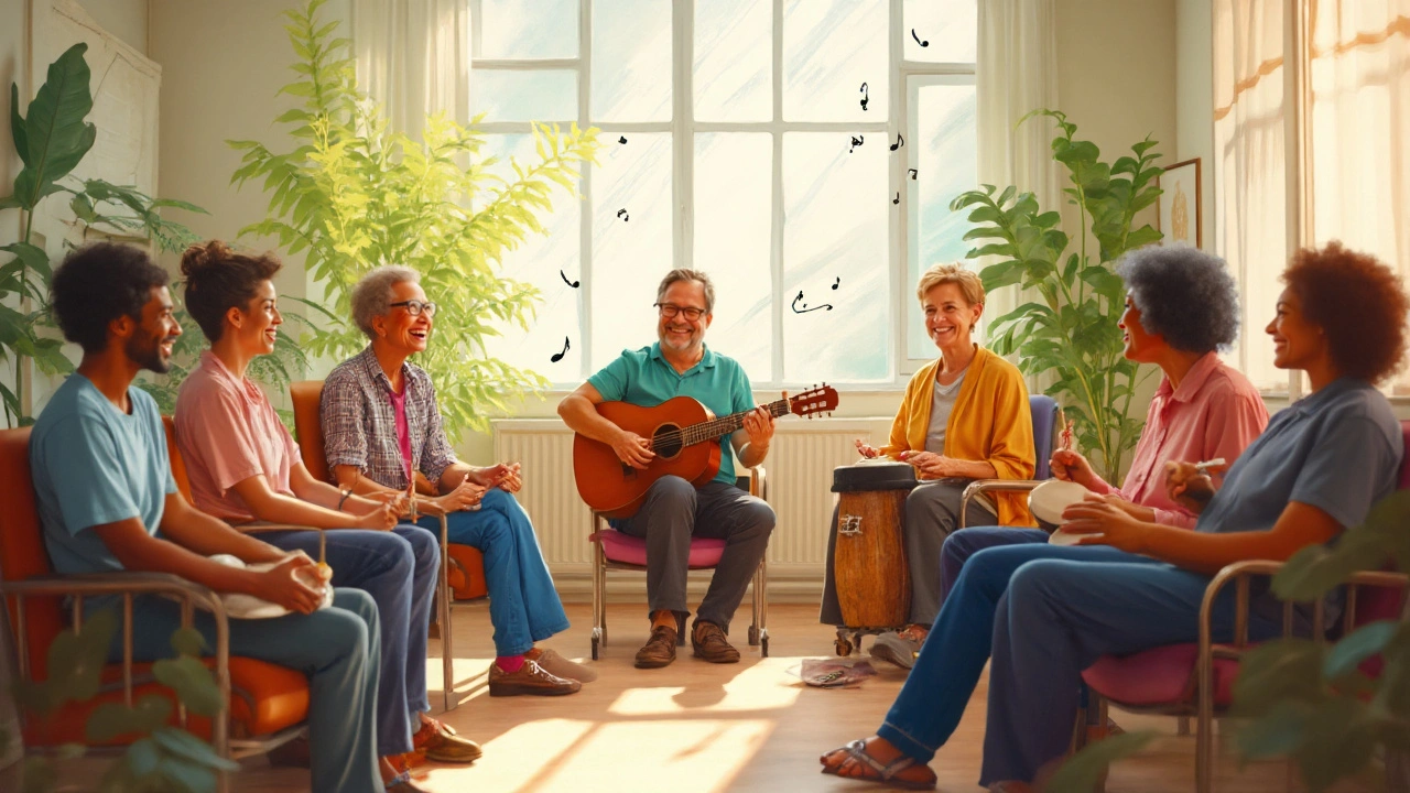 Music & Art Therapy Benefits for Lymphoma Patients