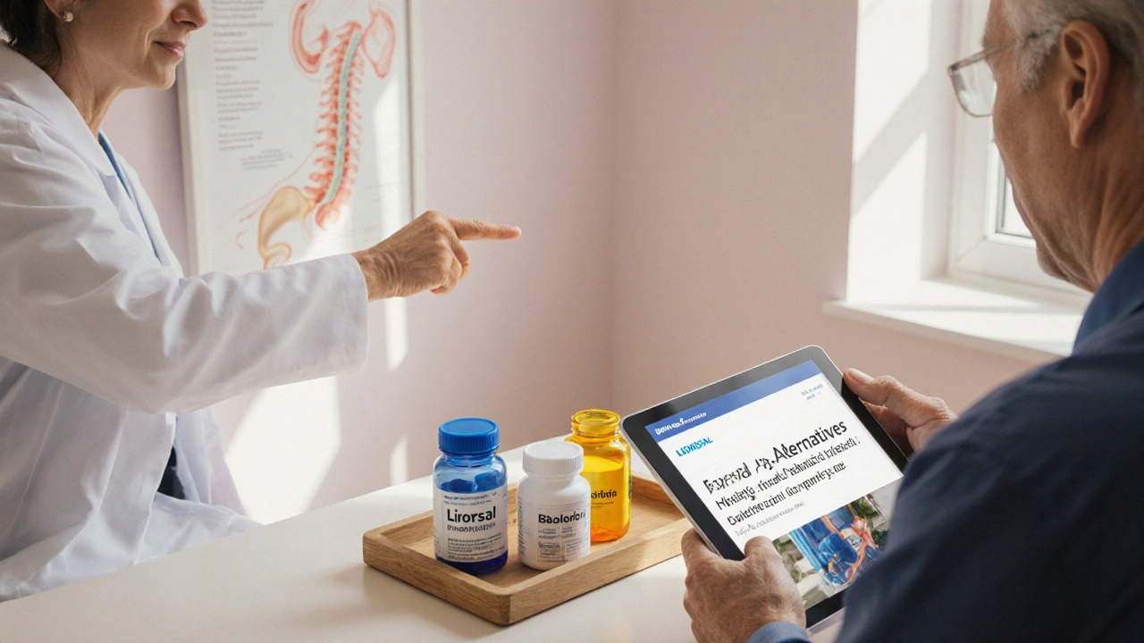 Lioresal vs Alternatives: 2025 Muscle‑Relaxant Comparison