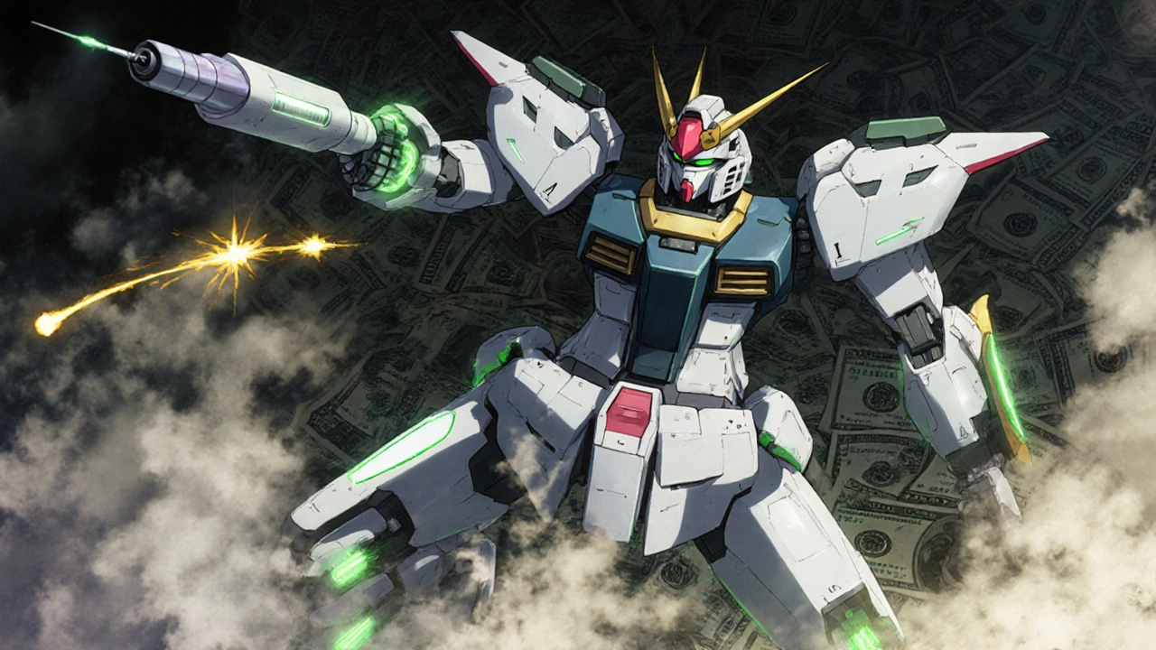 Advanced mech reducing fat, healing heart, and battling glucose storms.