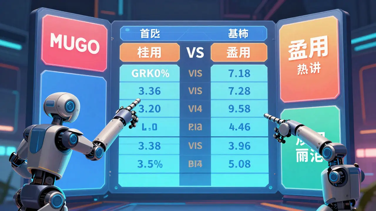 A stylized mecha graphic comparing the costs of brand-name Lasix versus generic furosemide, using floating digital interfaces to clearly present pricing information.